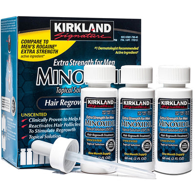 MINOXIDIL KIRKLAND KIT 3 meses incluye Envio