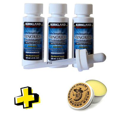Kit minoxidil y balsamo
