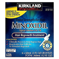 Paquete MINOXIDIL KIRKLAND Con biotina natrol