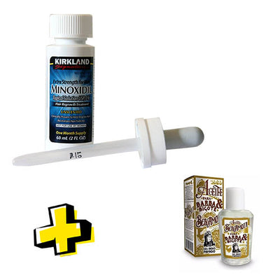 KIT Minoxidil Kirkland mas aceite de bergamota